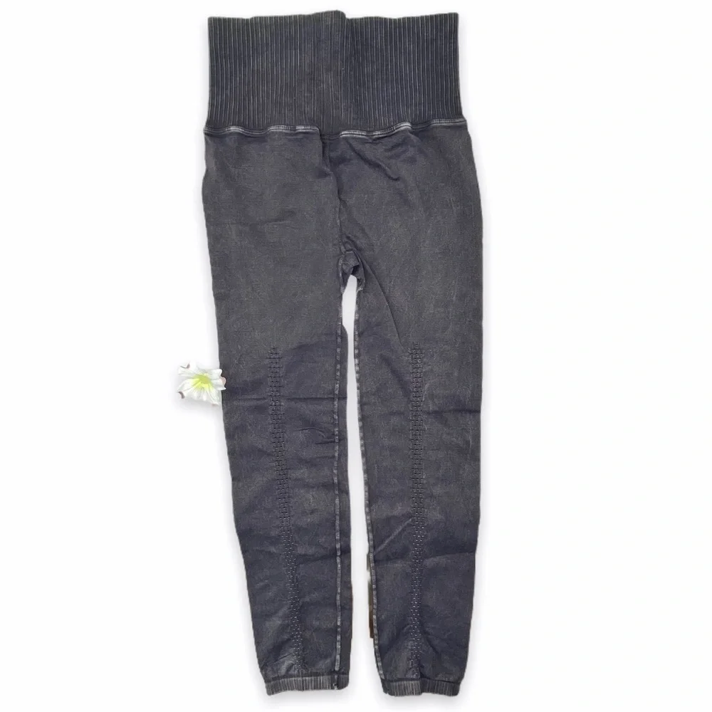 NEW Free People High-Rise 7/8 Length Good Karma Leggings, M/LG - Picture 6 of 14